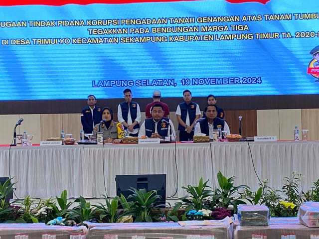 Kasus Korupsi Bendungan Margatiga Lampung Timur, Polisi Sita Uang Rp 9,49 Miliar